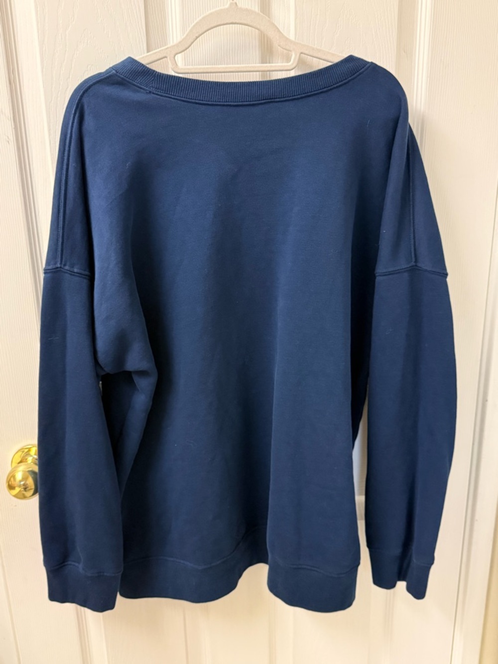 Wrangler Navy Blue Graphic Sweatshirt Mens Unisex L Cowboy Horse Rodeo - Picture 7 of 13